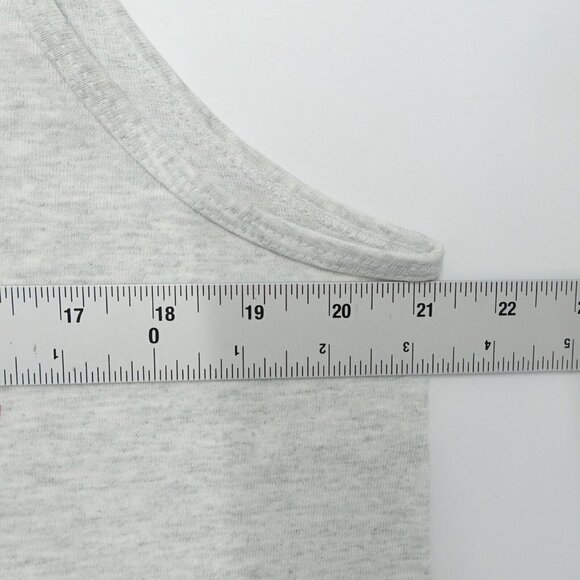 Fruit of the Loom Tank Top Men's Size Large White Cotton Graphics Round Neck - Picture 5 of 8